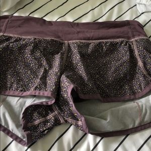 lululemon shorts; gently used